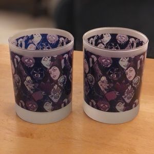 Frosted Villains Glasses